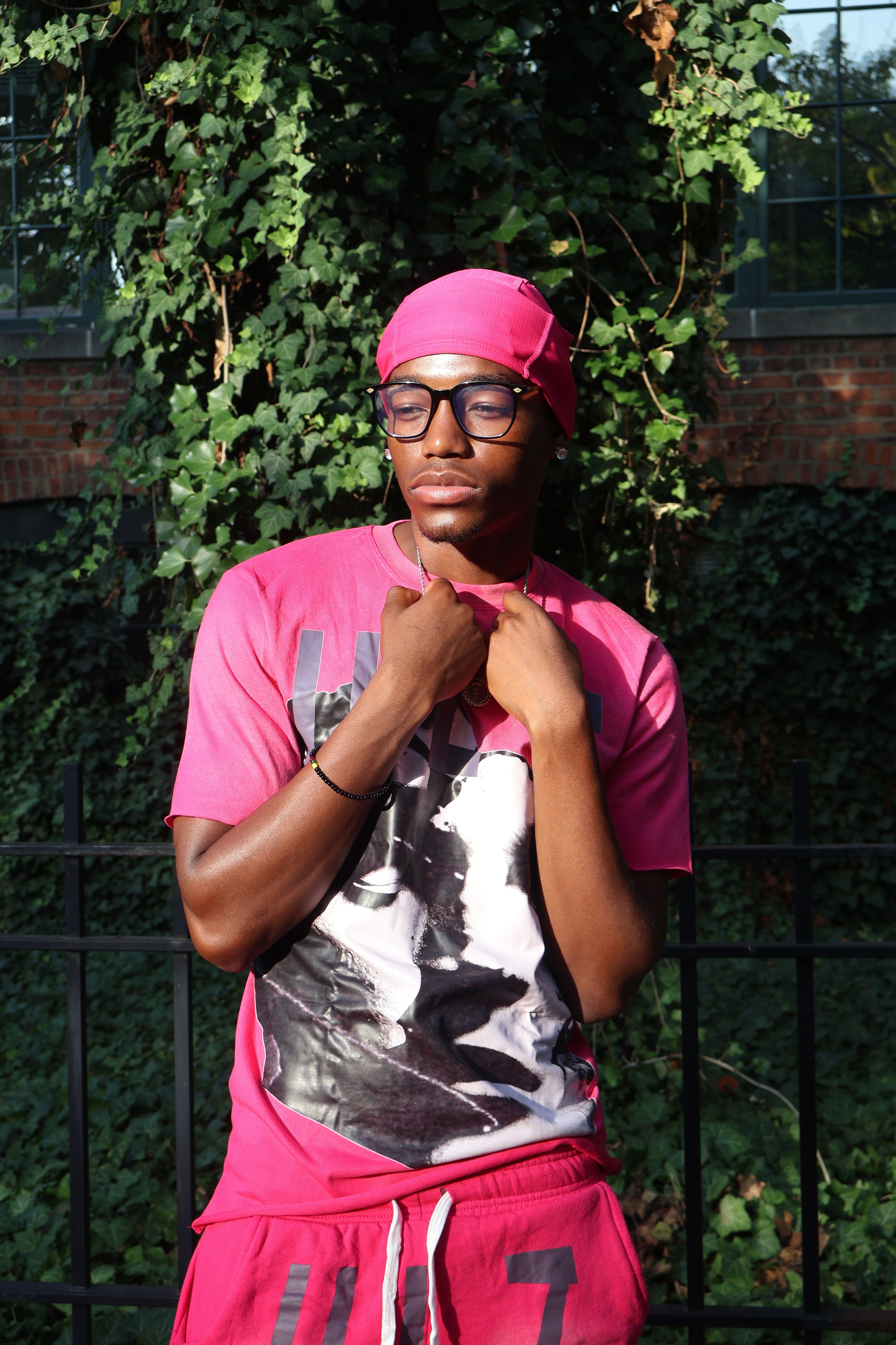 VLZ dyed short-sleeve T-shirt& Spray-short