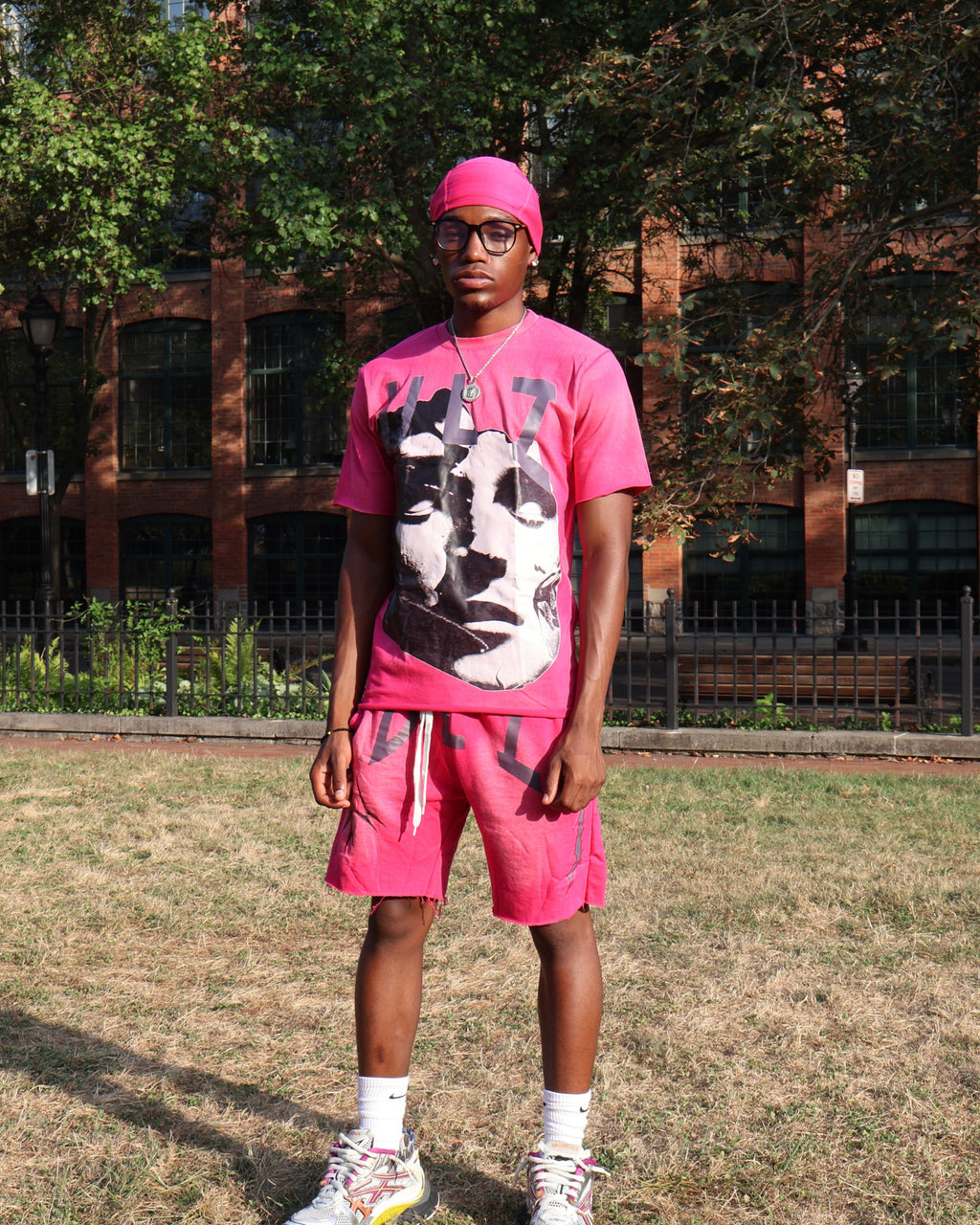 VLZ dyed short-sleeve T-shirt& Spray-short