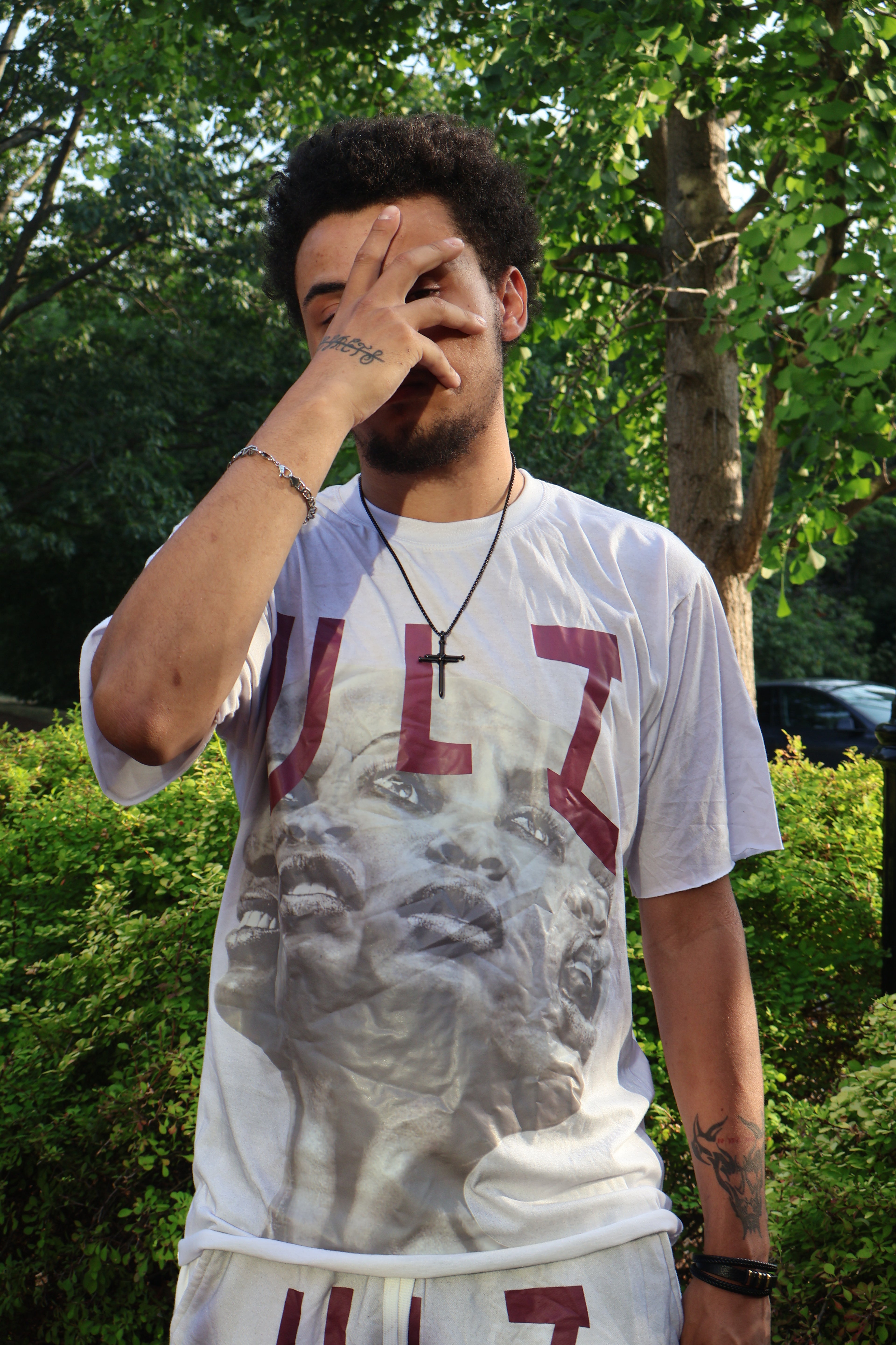 VLZ dyed short-sleeve T-shirt& Spray-short