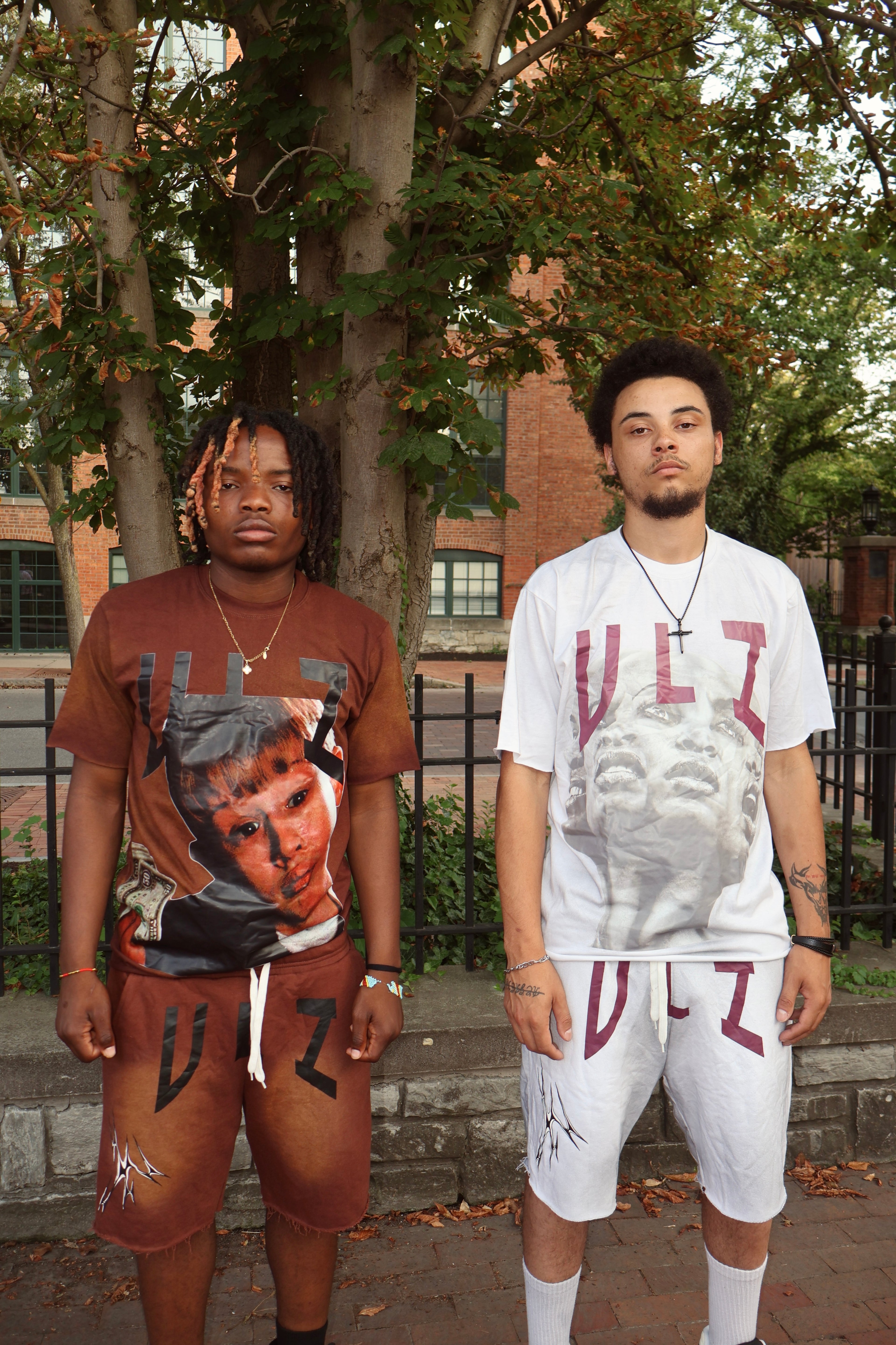 VLZ dyed short-sleeve T-shirt& Spray-short