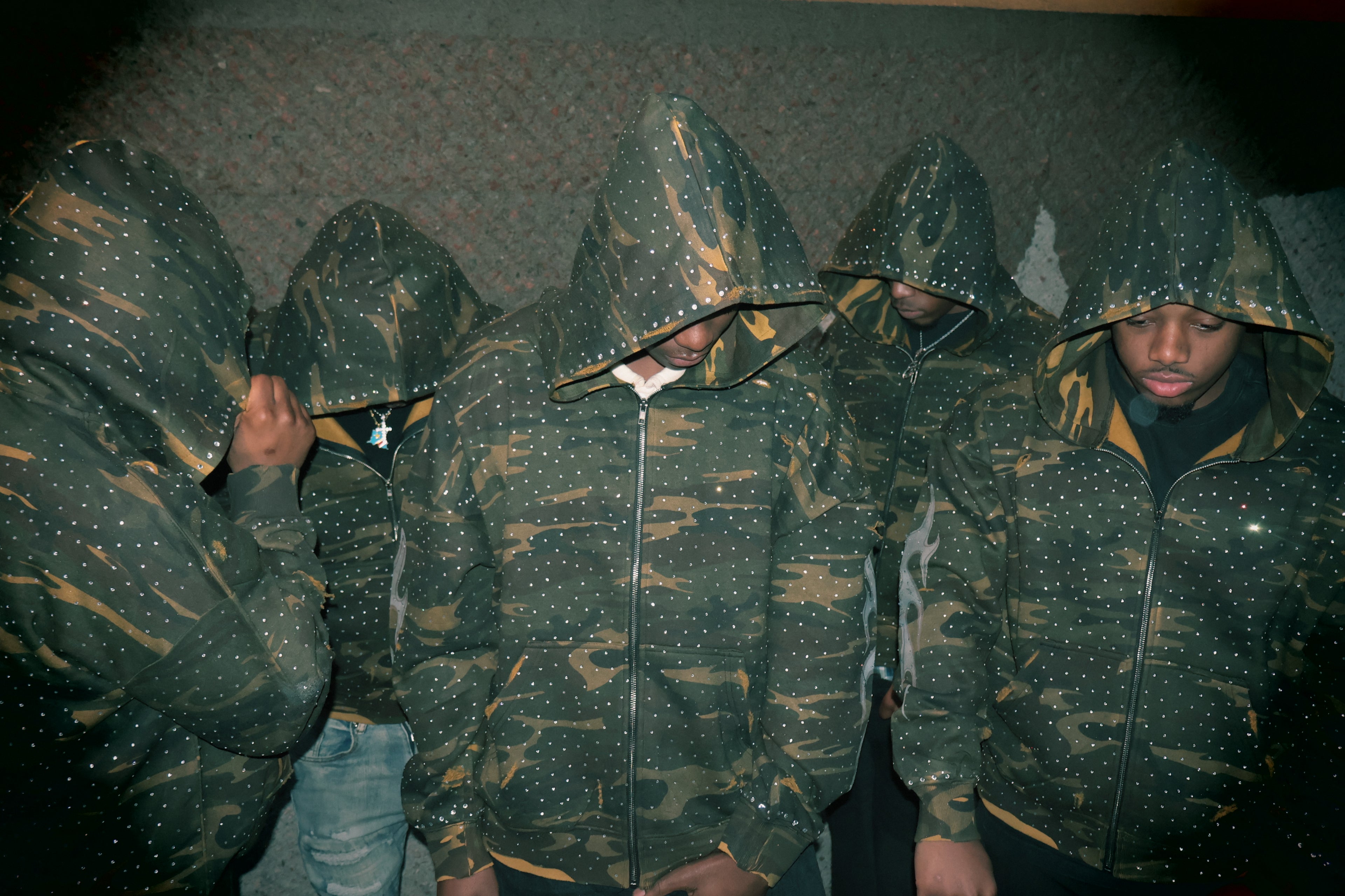 Aurex Phantom Camo oversized Hoodie