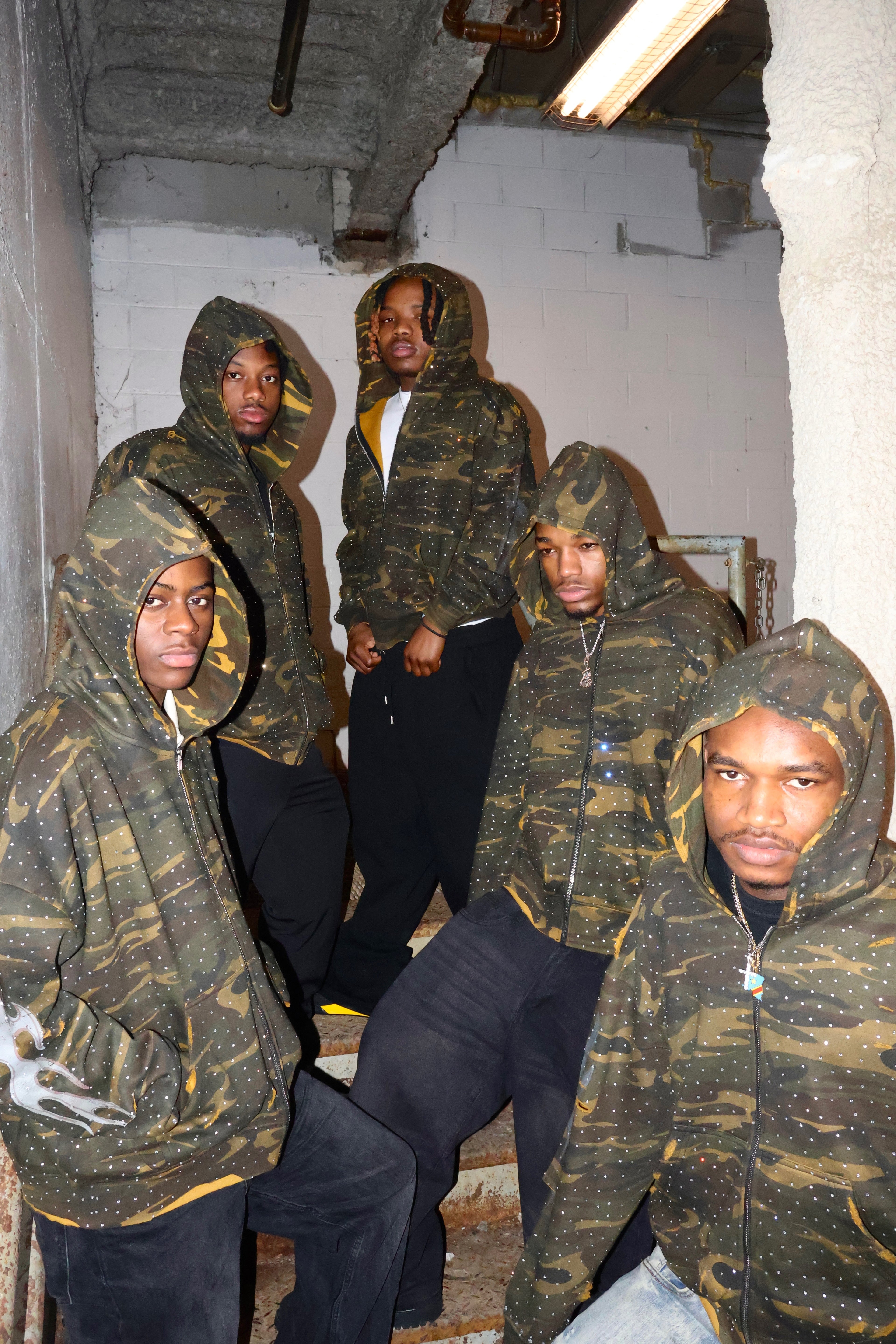 Aurex Phantom Camo oversized Hoodie