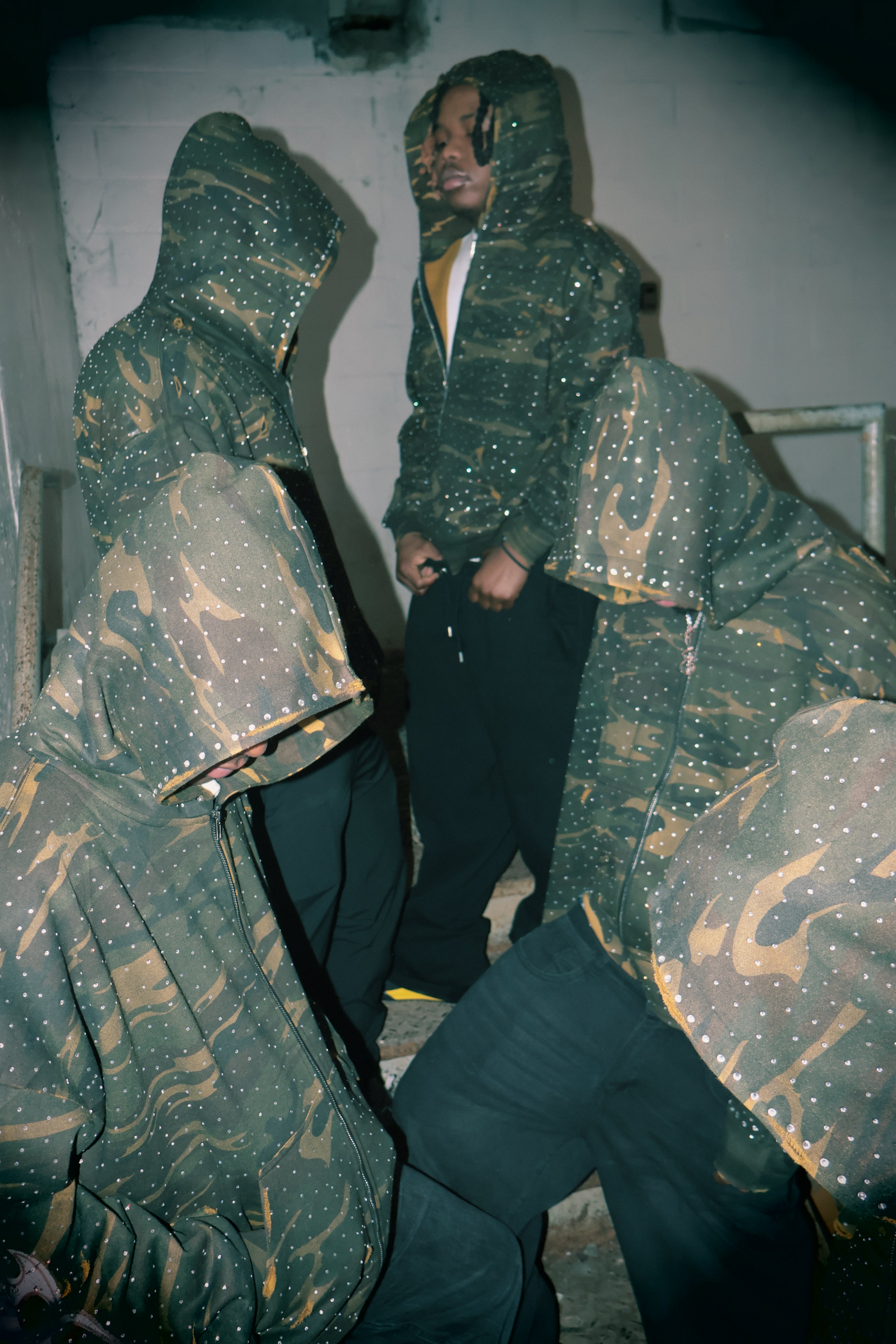 Aurex Phantom Camo oversized Hoodie