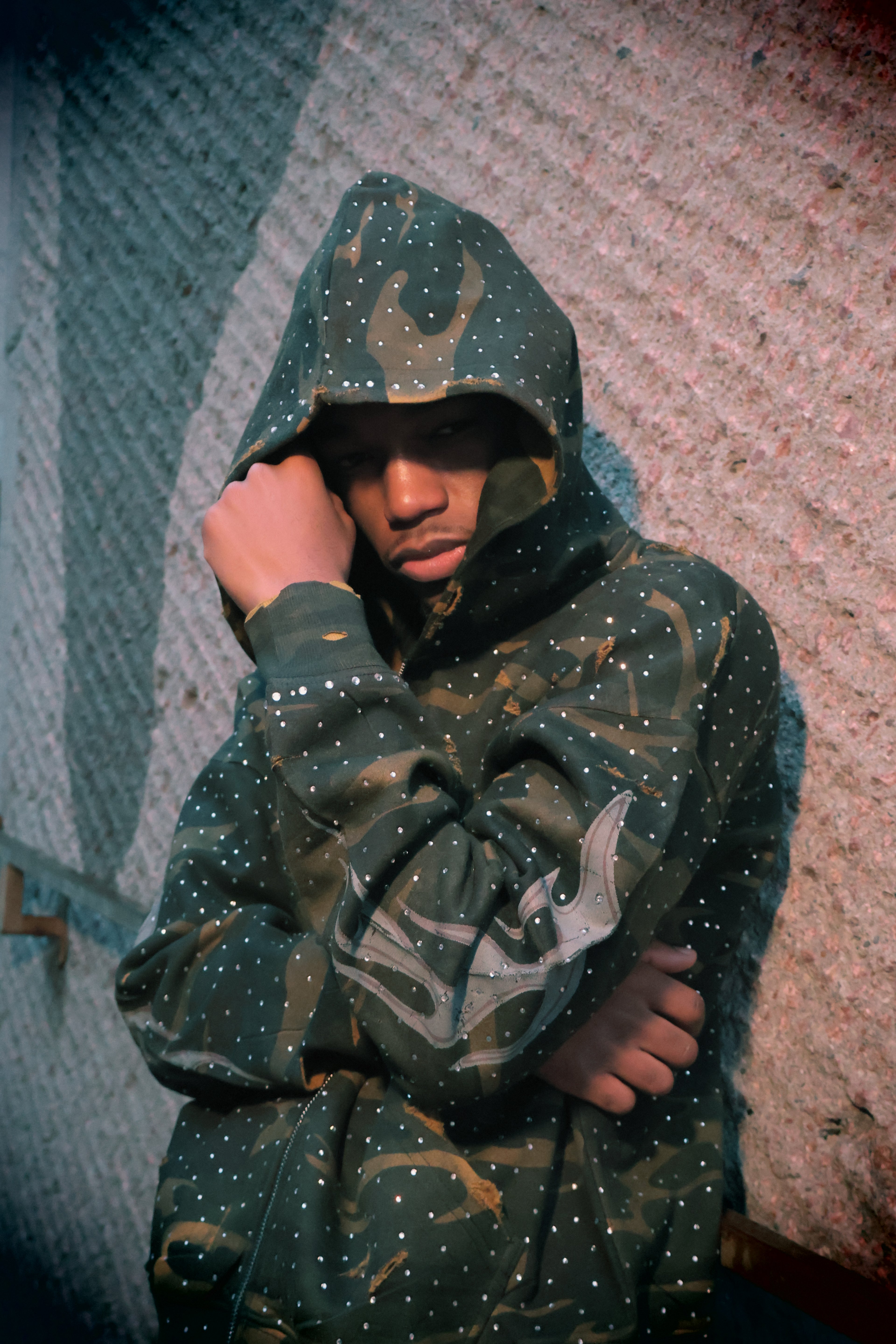 Aurex Phantom Camo oversized Hoodie